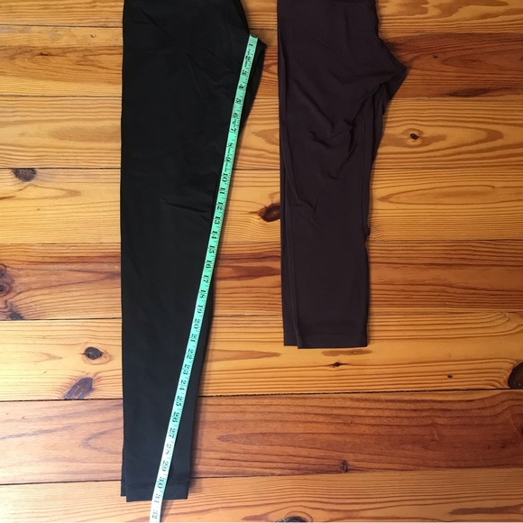 Lululemon Athletica Purple and Black Leggings, EUC, 6 - Picture 6 of 12